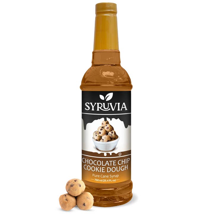 Syruvia - Wholesale Flavored Syrup - Chocolate Chip Cookie Dough Syrup