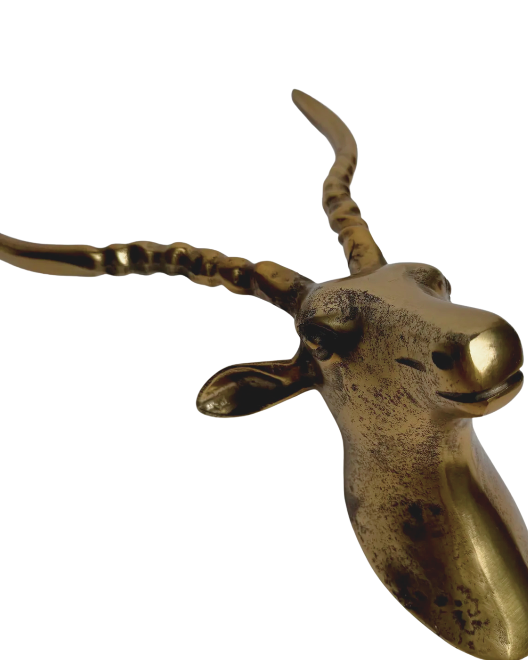 India Handicrafts Inc - Wholesale Wall Accent - Gazelle Gold Wall Decor1