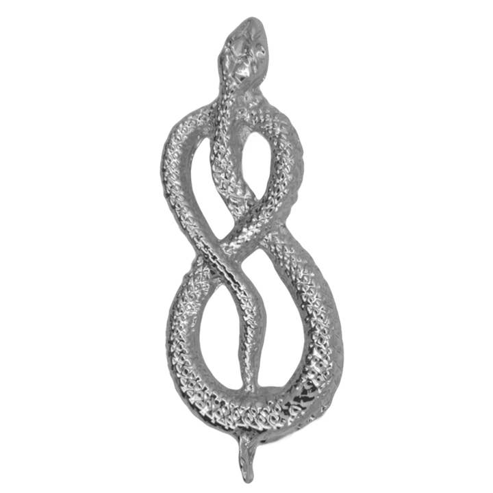 snake pin silver for wholesale by Godert Amsterdam
