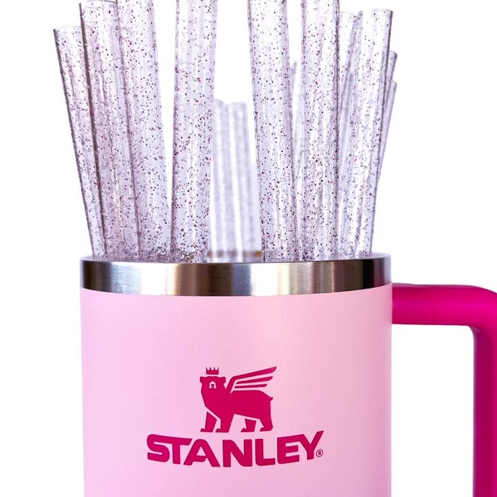 Brittyland - Wholesale Drinking Straw - WIDE 40oz Glitter Straws - 12 inch Straws - 40oz Accessories