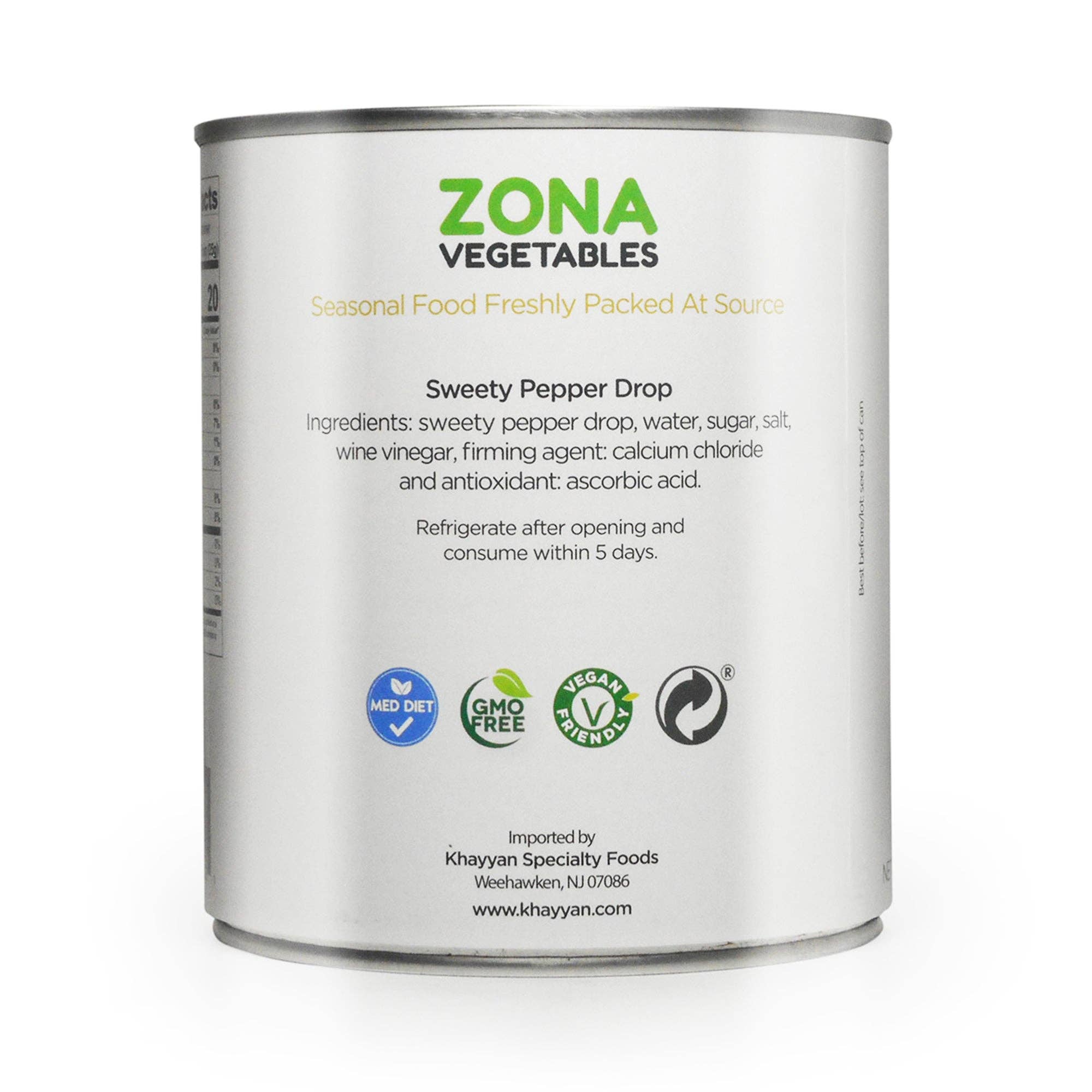 Khayyan Specialty Foods - Wholesale Pepper/Peppercorns - Sweety Pepper Drop 12/325gr - ZONA1