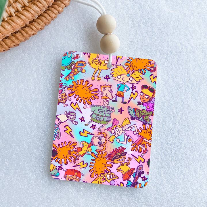 90s Nick Car Air Freshener for wholesale by Cavella Co.