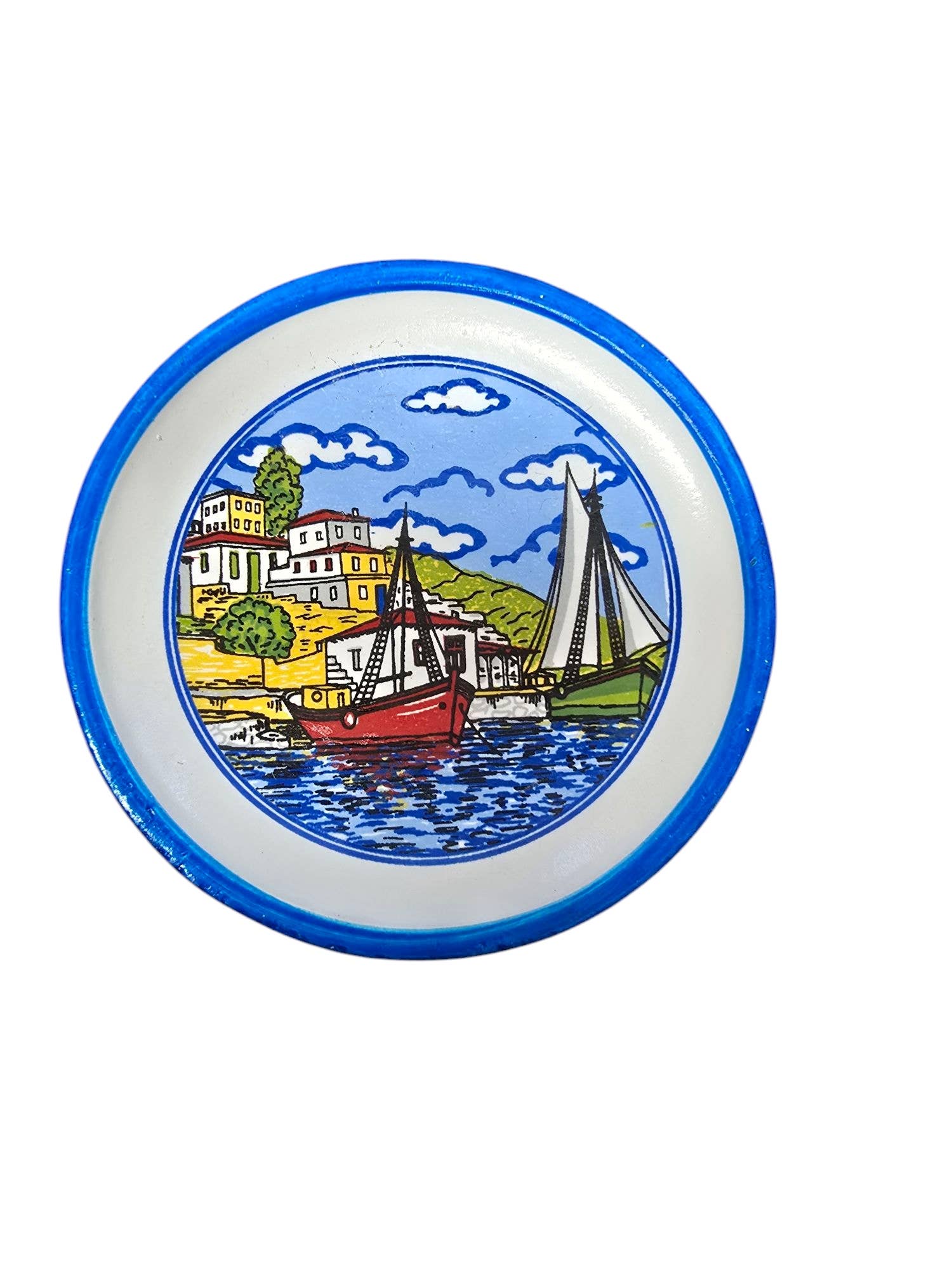 2 Greeks Inc - Wholesale Magnet - Handmade Ceramic Plate Magnets - Authentically Greek 4