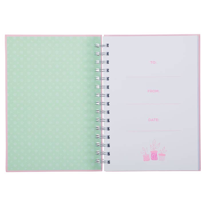 Christian Art Gifts - Vente Journal intime - Journal Wirebound Mom Merci 1 Thess. 5:16-181