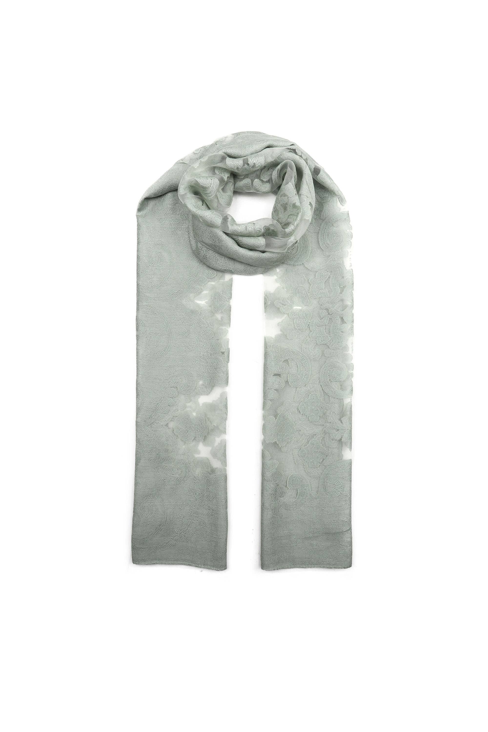 PHANIE MODE - Wholesale Head Scarf - Women's - Lace Scarf for Ceremony 106626