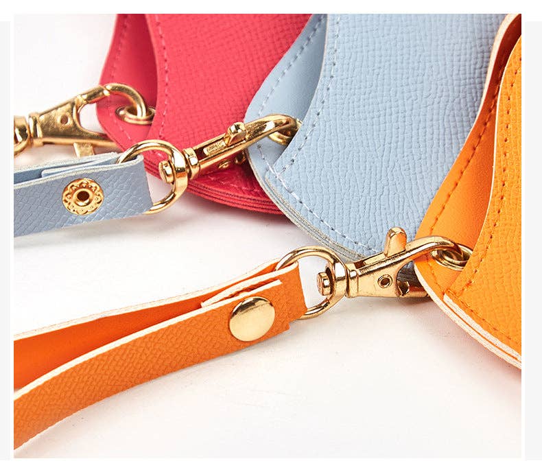 Dipped Shop - Wholesale Eyewear Cases & Holders - Women's - Soft Leather Portable Lanyard Glasses Case DP25B9323