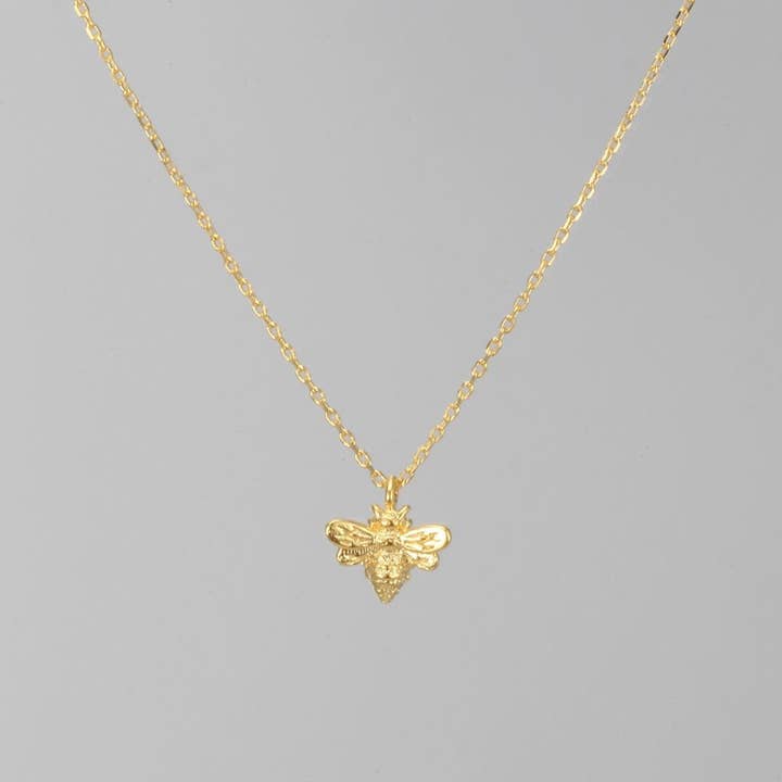 Luxe Bee Necklace for wholesale by Silla