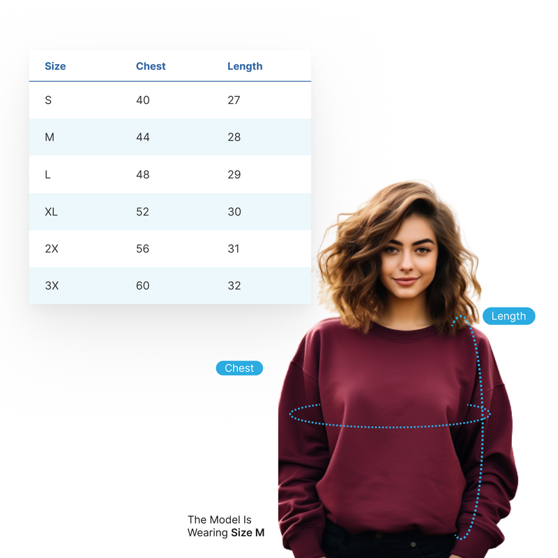 LIVNFRESH - Wholesale Graphic Sweatshirt - Women's - Lucky Michigander Relaxed Fit Classic Crew Unisex Sweatshirt4