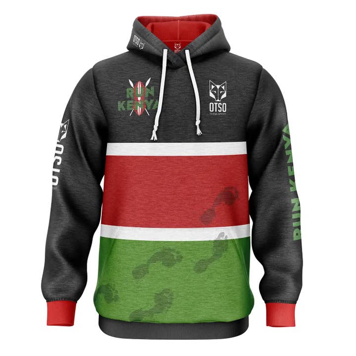 Run Kenya sweatshirt for wholesale by OTSO