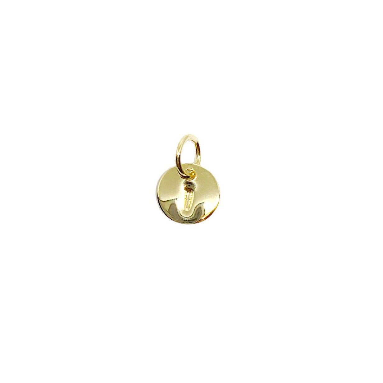 GoldFi – wholesale Individual charm/pendant – Stamped Tiny Initial Letter Charm in 18k Gold Filled Complete Alphabet8