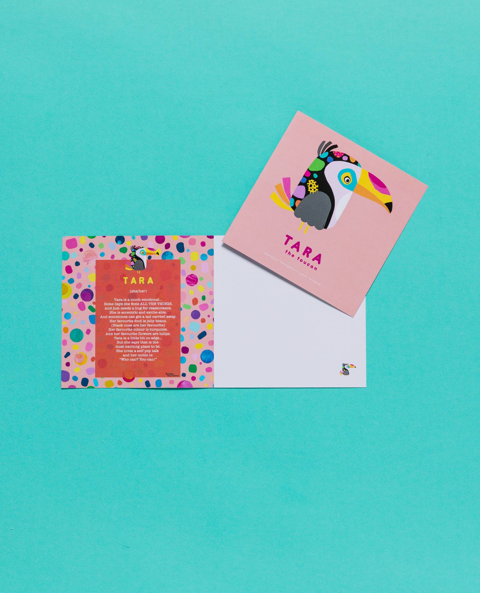 Padtastic Stationery - Wholesale Everyday greeting card - Tara Greeting Card