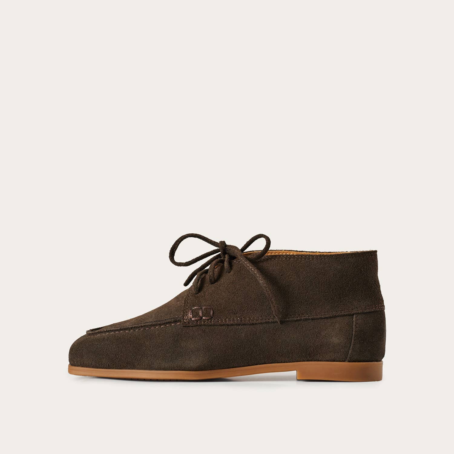 brown Tessa Flats, dark chocolate velvet for wholesale on Faire0