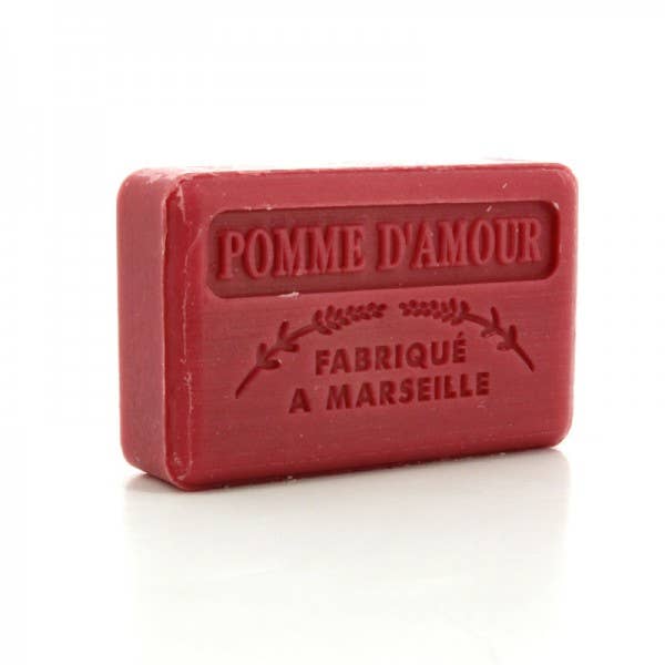 Au Savon de Marseille - Wholesale Bar Soap - Pomme d'amour - French soap with organic shea butter 125g