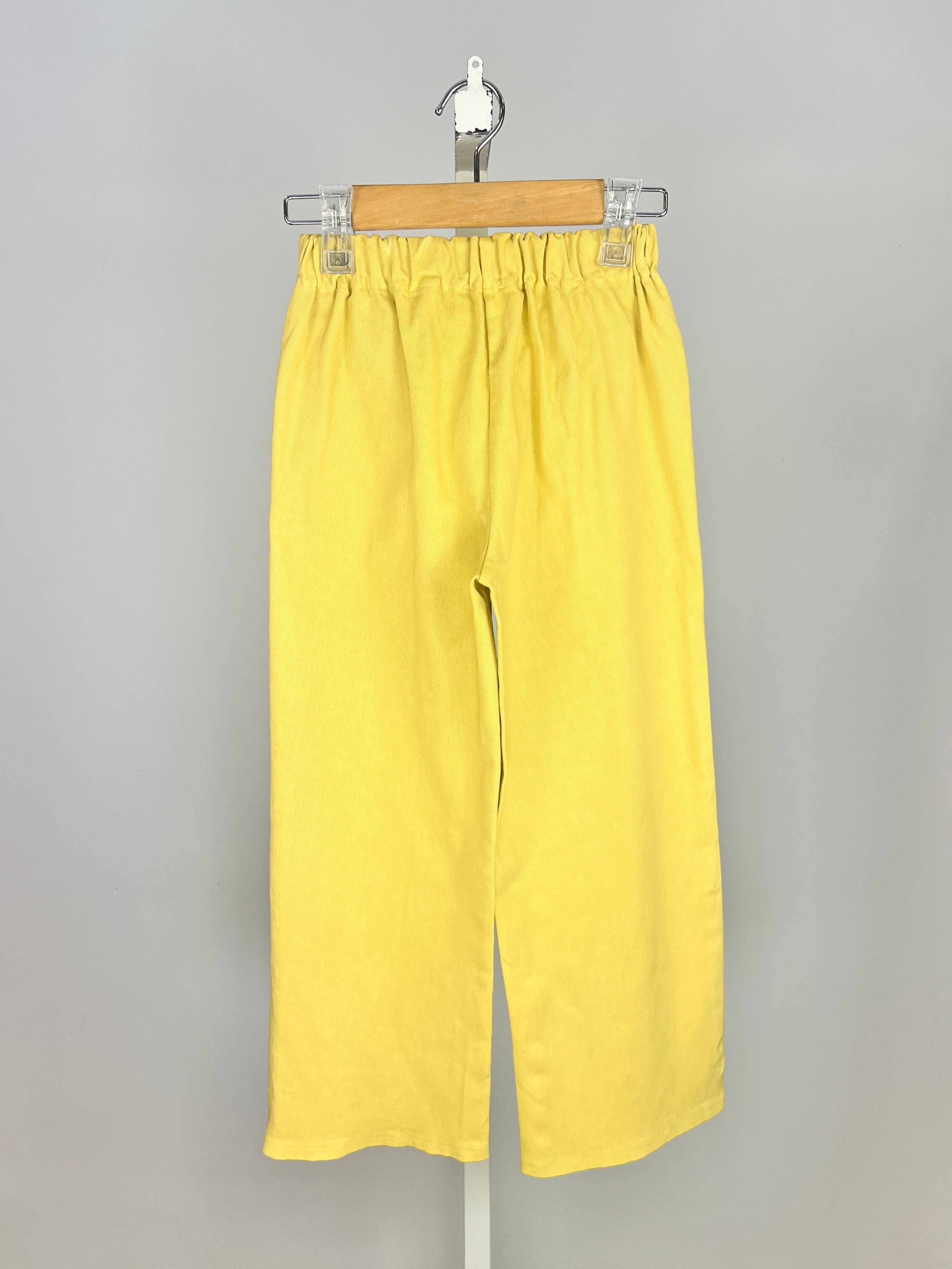 MINI MIGNON PARIS - Wholesale Pants - Kids - Girl's elastic high waist cotton loose-fitting pants4