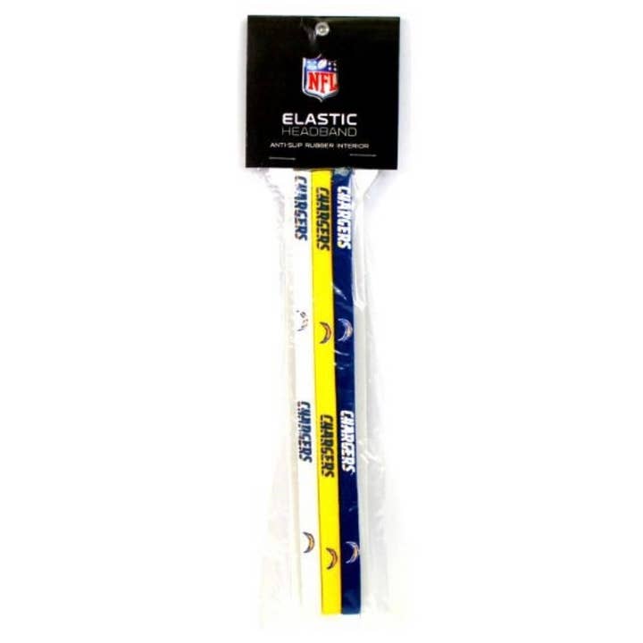 St. Louis Wholesale LLC - Wholesale Fashion Headband - Women's - 3pk Elastic Headbands- Los Angeles Charges- Multi Color