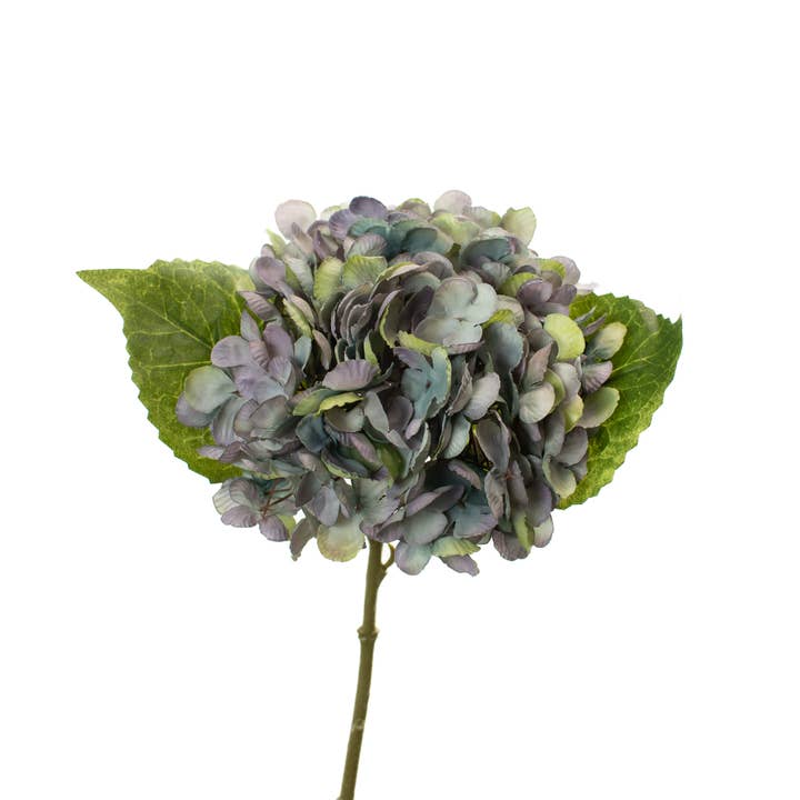 Palillo sintético para hortensias, azul, 13 pulgadas para venta al por mayor de Mills Floral Company