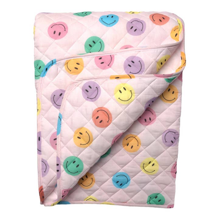Coperta cucita Lempi Smiley - 135 x 180 cm per la vendita all'ingrosso da parte di Lempi Lifestyle