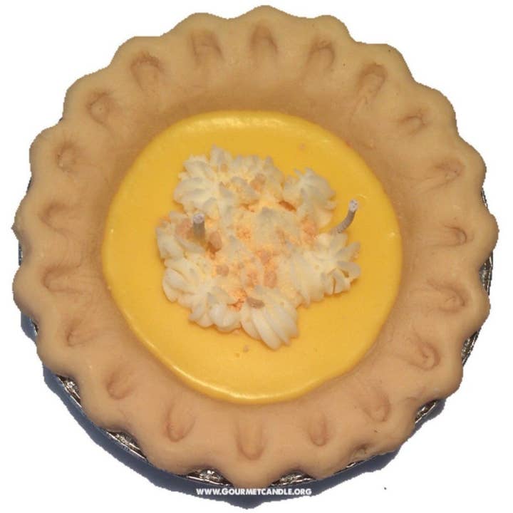 Lemon Meringue Pie Kerze für den Großhandel von Gourmet Candle