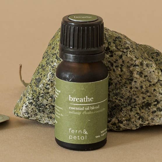 Breathe - Essential Oil Blend - Mint, Eucalyptus & Rosemary for wholesale by Fern & Petal