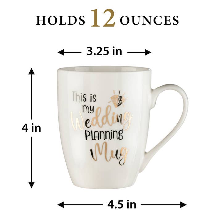 Lillian Rose - Venta al por mayor Taza - Taza de café «This is my Wedding Planning»1