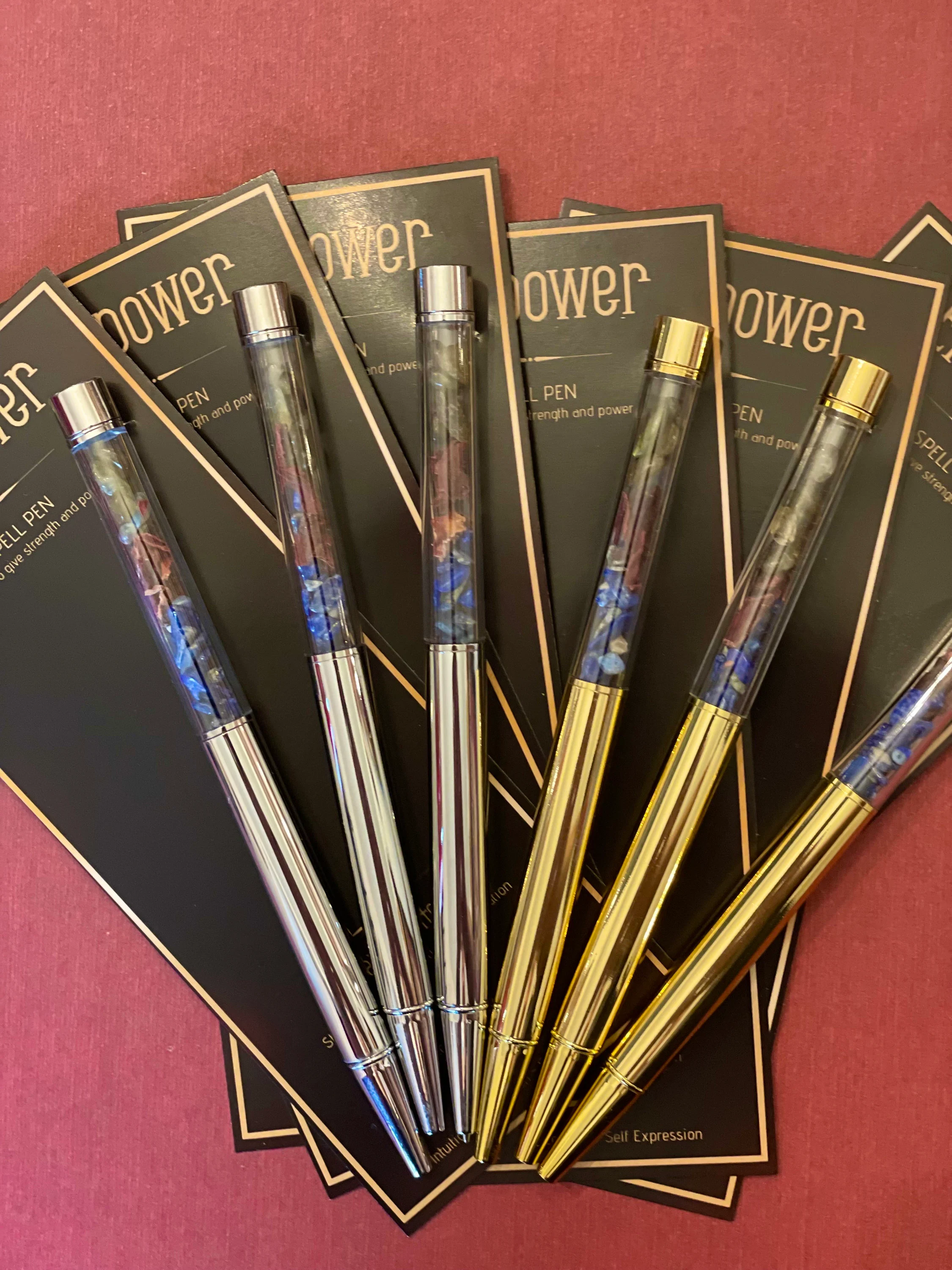 Vampire Unicorns - Wholesale Pen - Magickal Witchy Spell Pens / Bewitch Bliss Prosperity Serene6