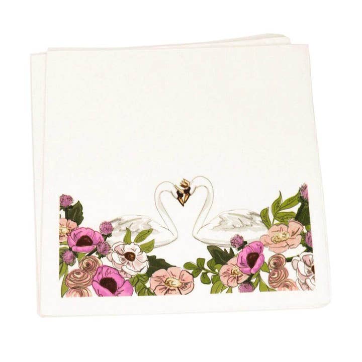 Princess Swan Lake servetten voor wholesale door Anna + Pookie