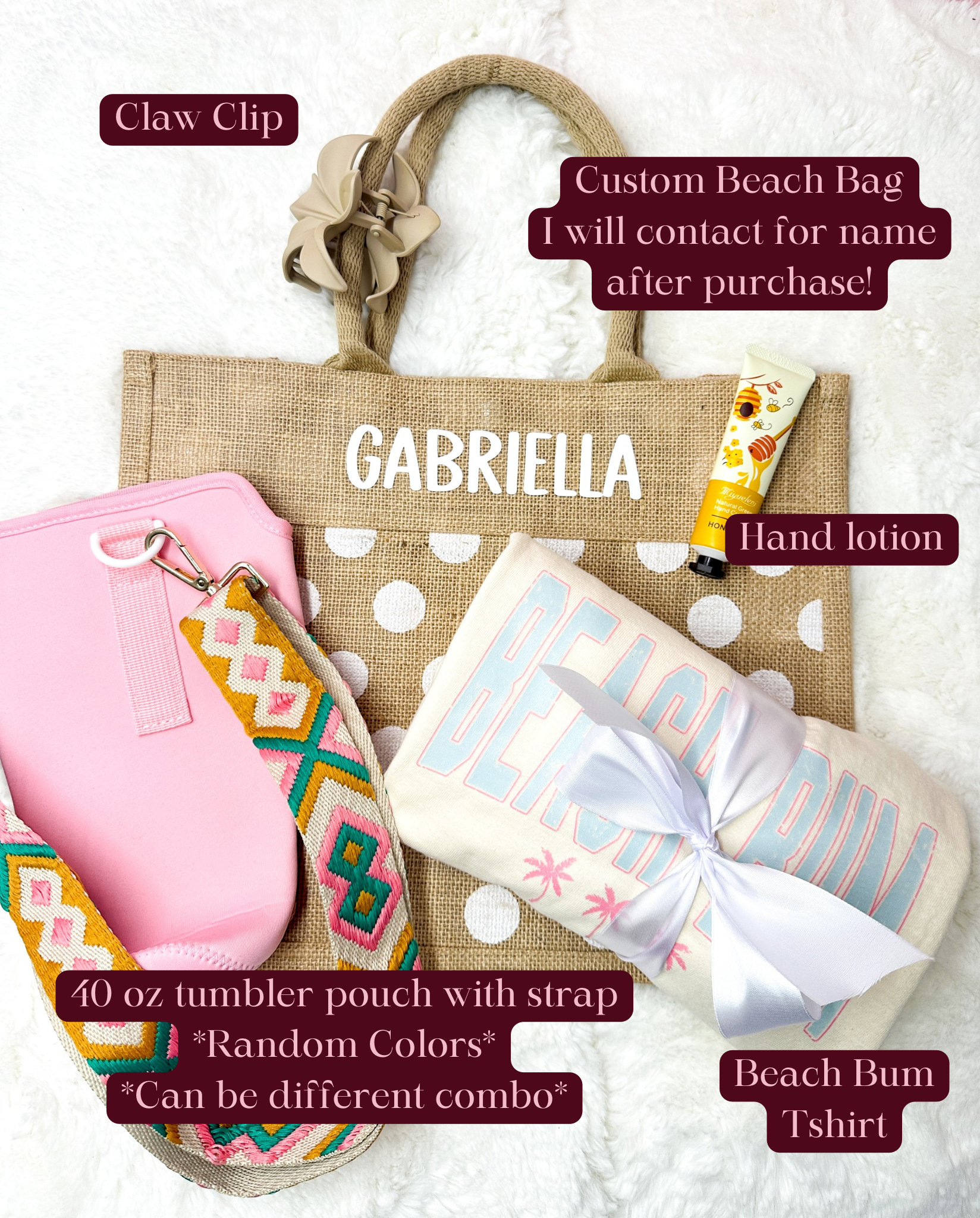 Gabsdoodlebugdesigns - Wholesale Beach Bag - Personalized Beach Bag Summer Accessories1