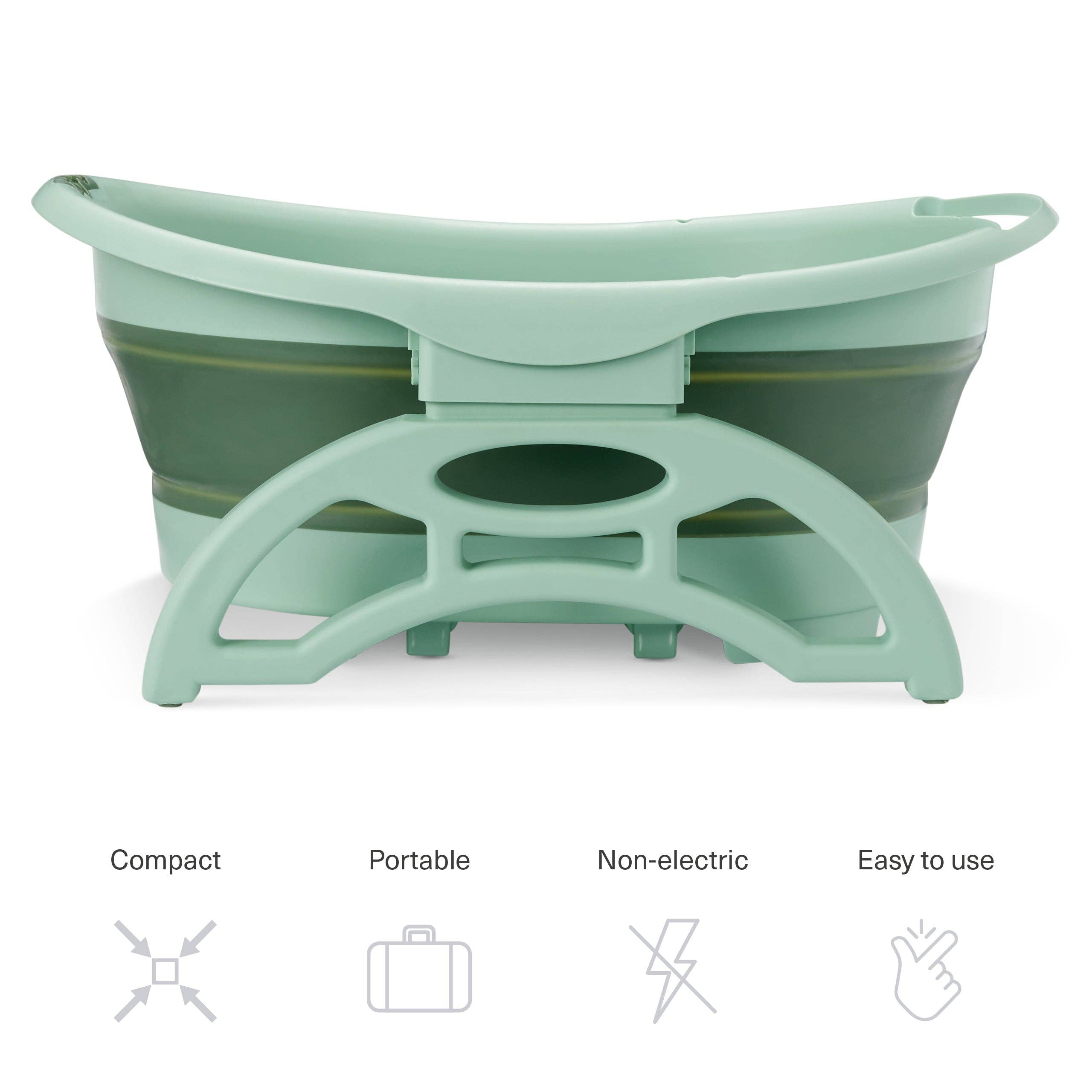 Bramble - Vente Lait de bain - Bain de pieds pliable avec rouleaux de massage des pieds4