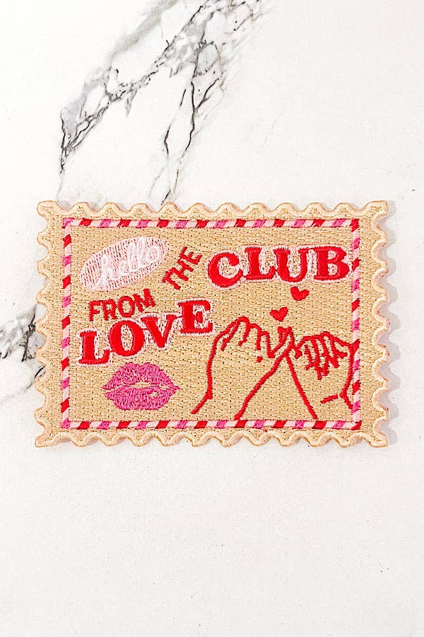 Nash Grey - Wholesale Patch - Love Club Embroidered Patch0