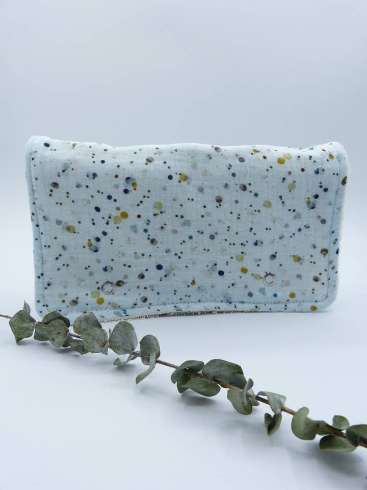 Nomadic changing mat in organic cotton - Printed for wholesale by Tijala