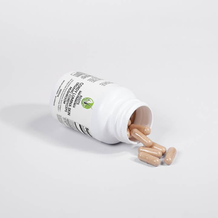 Roots San Francisco - Wholesale Oral Supplement/Vitamin - Cordy Lumina Skin - Organic Cordyceps Mushroom