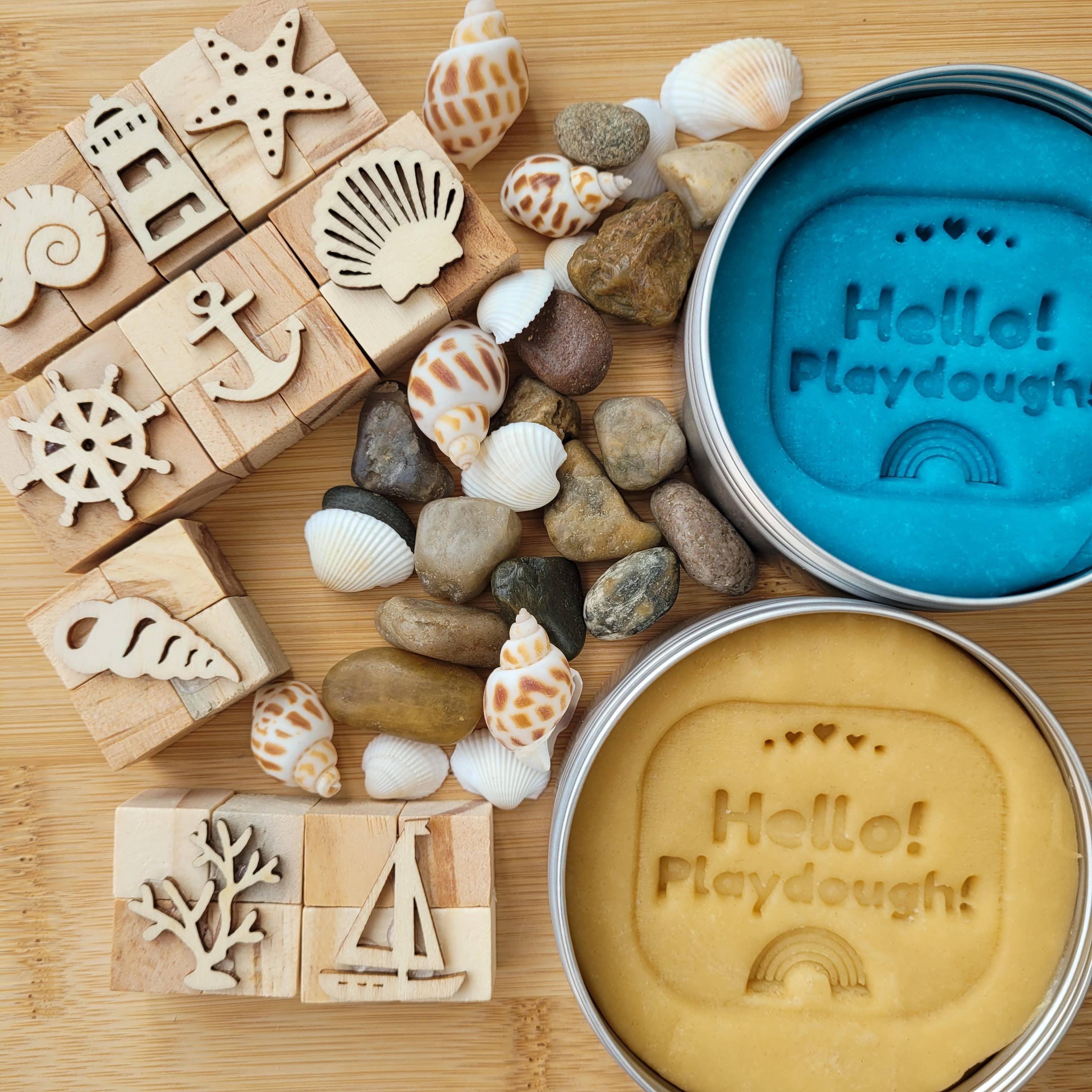 Hello! Playdough! – wholesale Slajm - Barn – Beach Set - Hej! Playdough!0