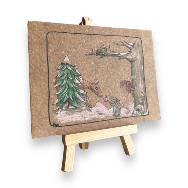 Vintervandring vykort för wholesale av regarts.de