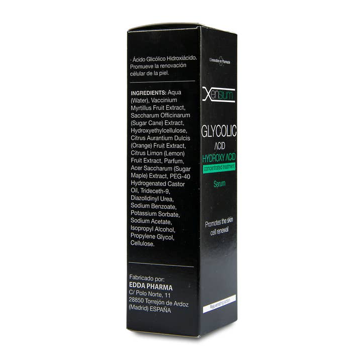 Pridahofarma - Venta al por mayor Sérum facial - XENSIUM Serum Ácido Glicólico Hidroxiácido 30 ml