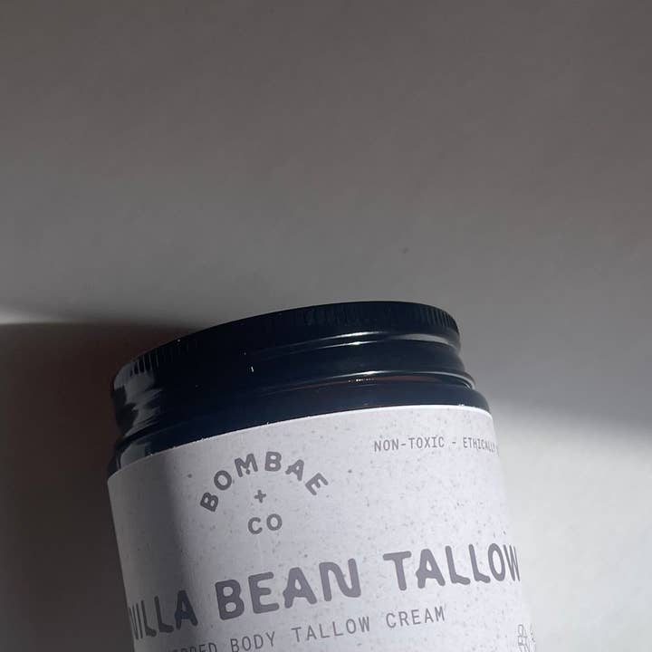Vanilla Bean Tallow - Whipped Body Tallow for wholesale by Bombae + Co | Candles - Tallow - Perfumes
