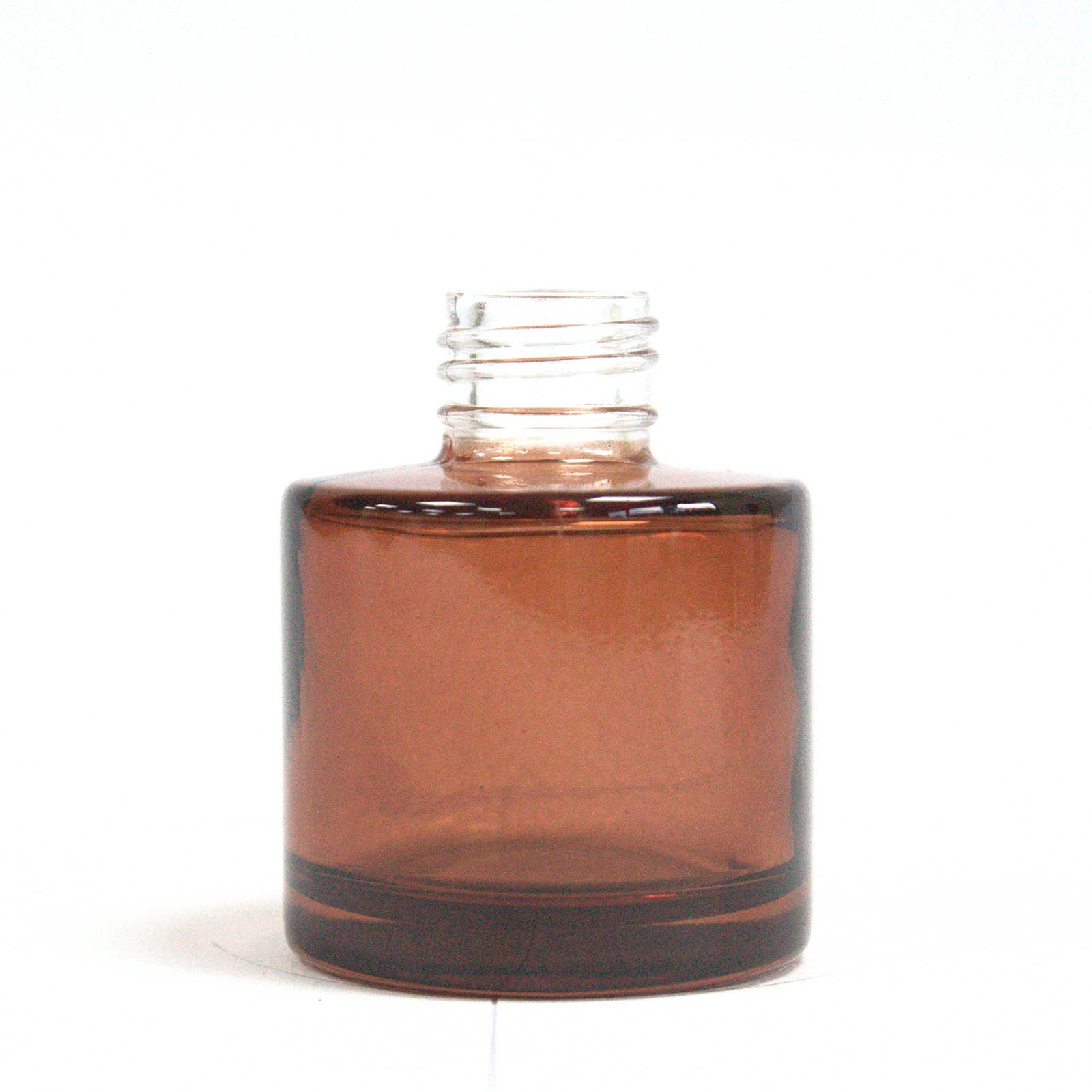 AWGifts Europe - Vente Diffuseur à tiges - Flacon diffuseur à tiges rond de 50 ml - Ambre