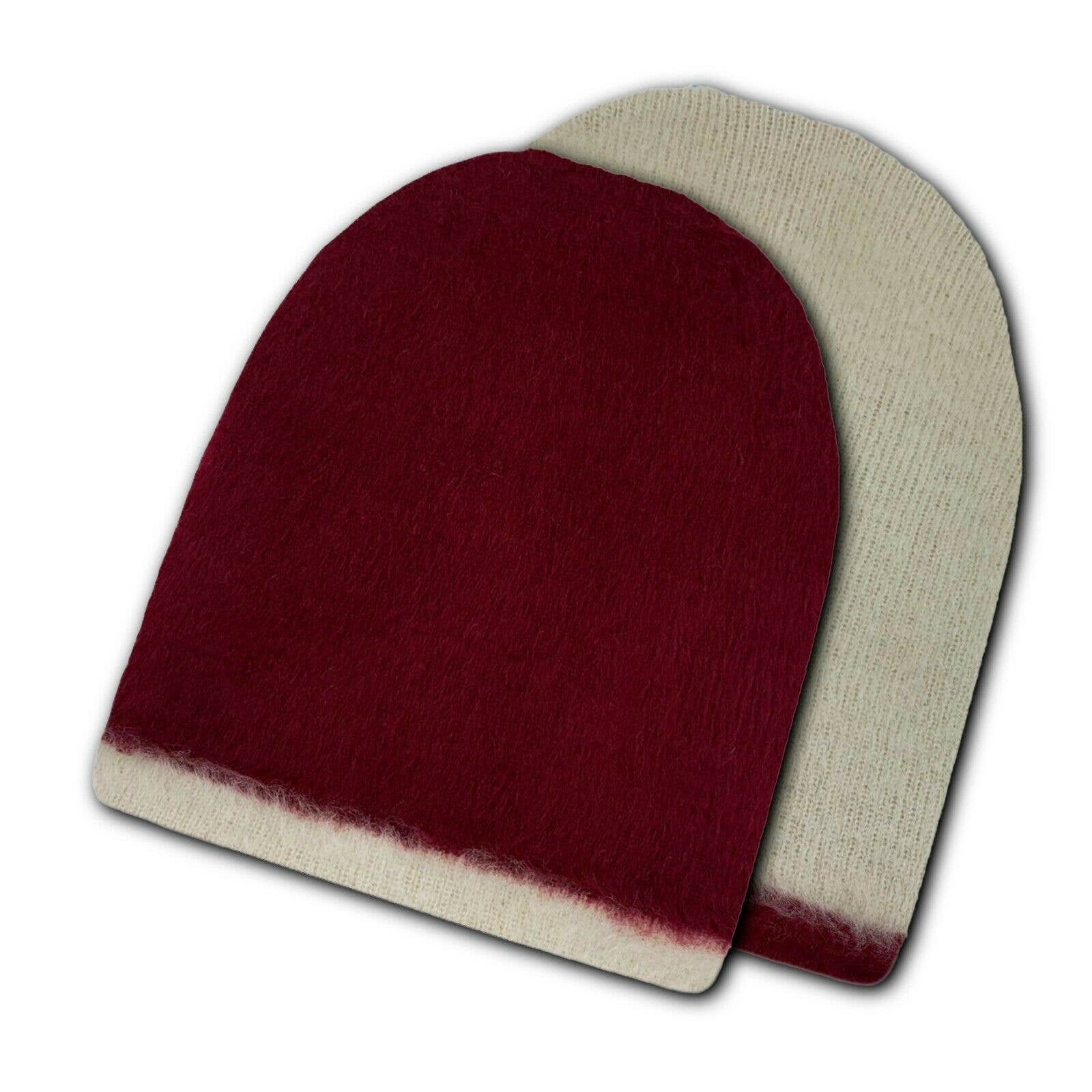 ECUALAMA - Wholesale Beanie - Unisex - Reversible Alpaca Wool Brushed Unisex Beanies Handmade In Ec7