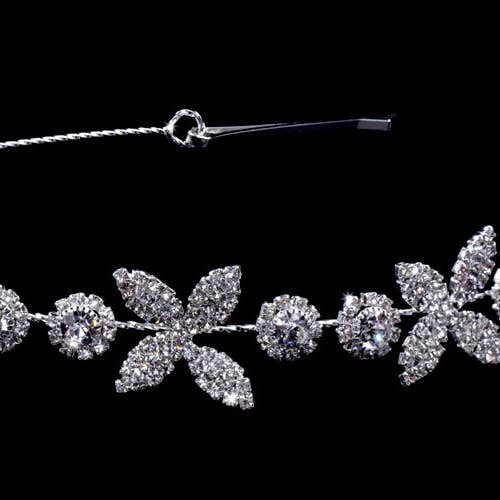 #16838 - Butterfly Garden Fexible Headband for wholesale by Bridal Store Jewelry