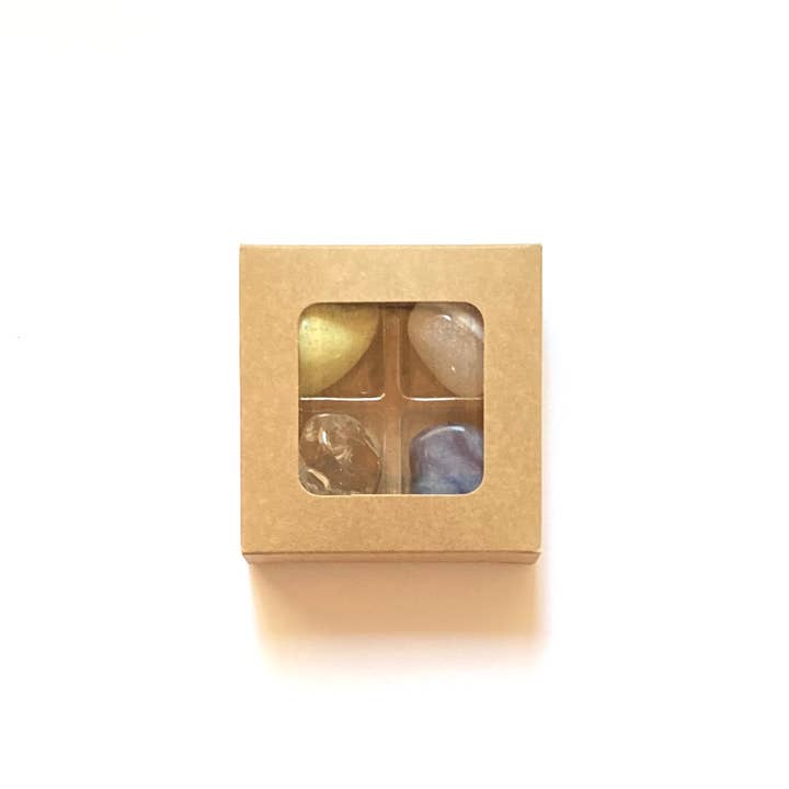 Crystal Grids - Vendita all'ingrosso Pietra/cristallo spirituale - Angel Blessings - Rox Box - set regalo con cristalli e pietre