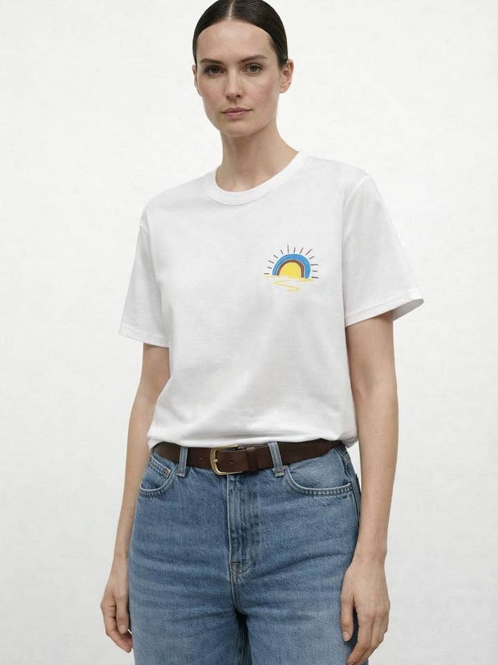 Sunshine Cotton T-shirts_ spring 2026 for wholesale by Anaz