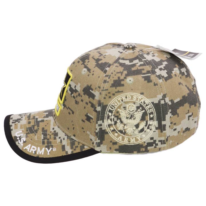 Cap Zone – wholesale Baseballkeps - Unisex – U.S. ARMY Star Logo Licensierad Basebollkeps