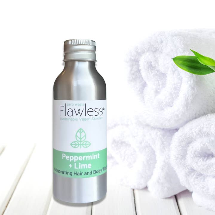 Peppermint & Lime - Gel de baño y cabello para hombre para venta al por mayor de Flawless
