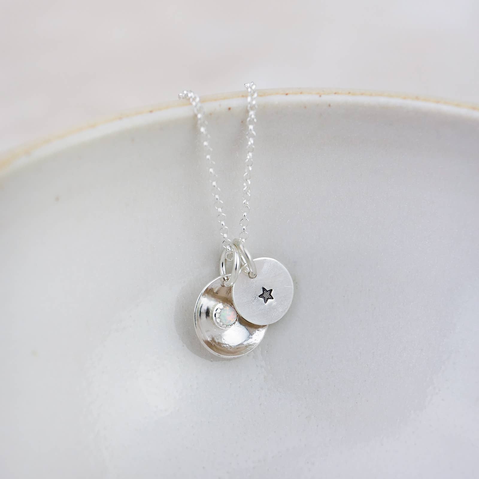 Lucy Kemp Jewellery - Wholesale Pendant/Charm Necklace - Sterling Silver Boho Pendant3