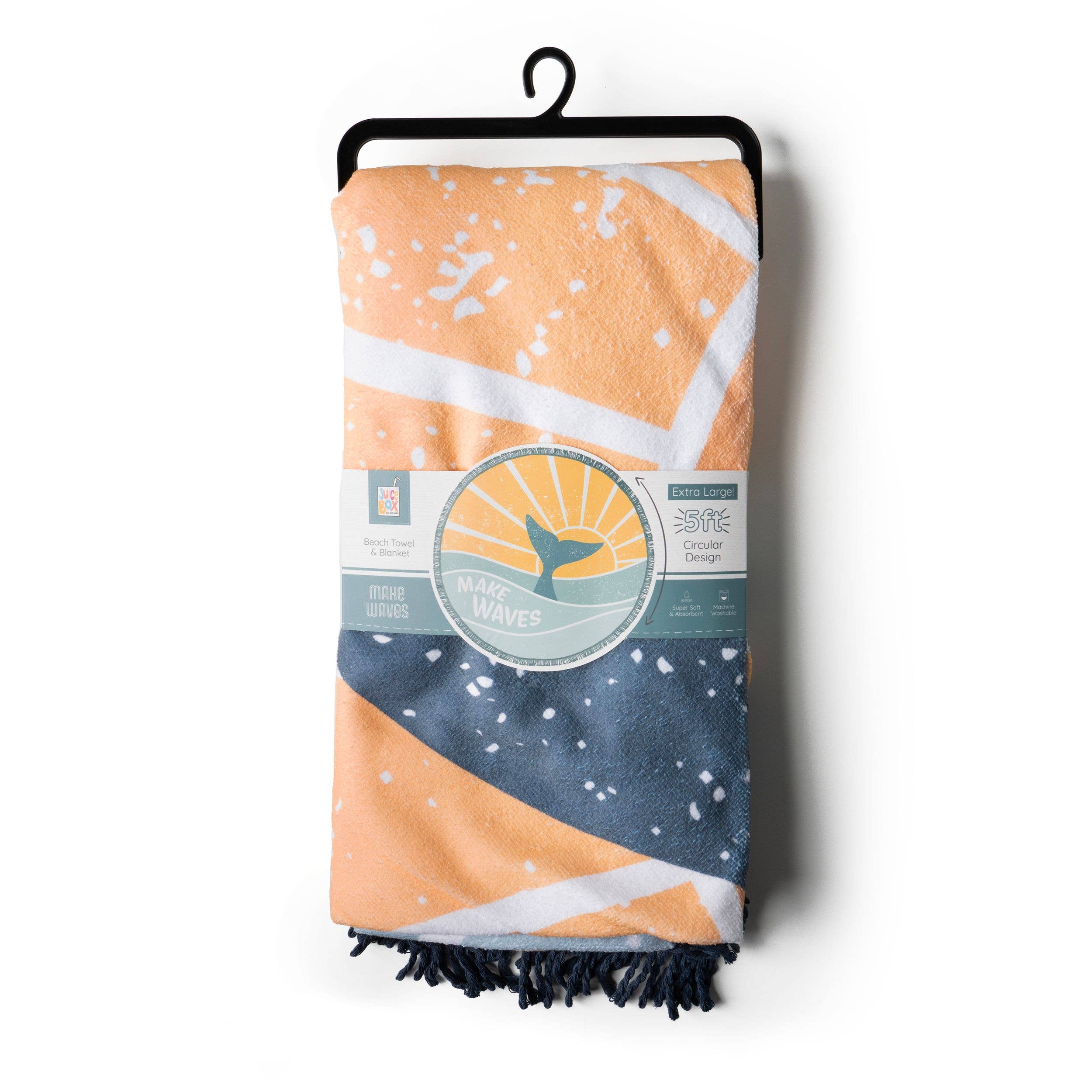 DM Merchandising – Toalha de praia por atacado – Toalhas de Praia Redondas 60" Juice Box em Stock Aberto10