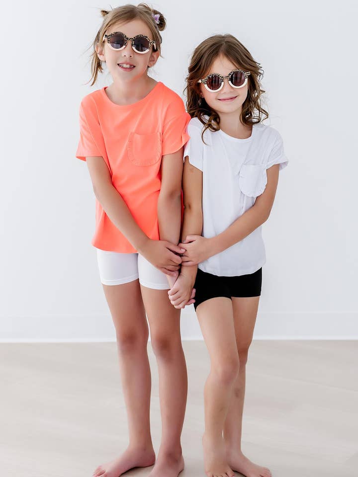 Mila & Rose - Wholesale Shorts - Kids - Black Twirl Shorts3