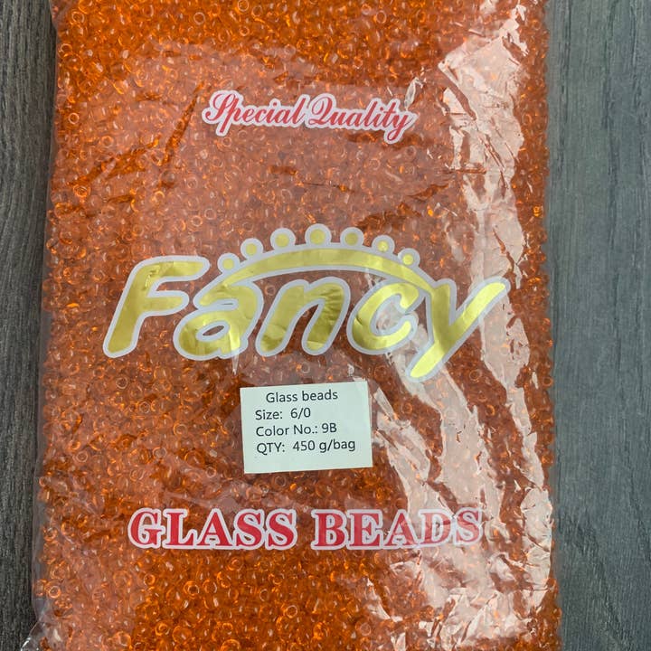 MaddieMayShop - Wholesale Beads - 6/0 Seed Beads, Seed Beads Bulk, Glass Beads 450 Grams12