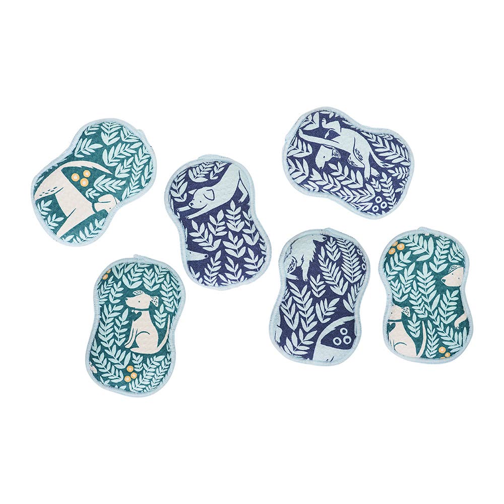 Once Again Home Co. - Wholesale Cleaning Sponge - RE:usable Sponges (Set of 3) - Nuthatch Dog Park4