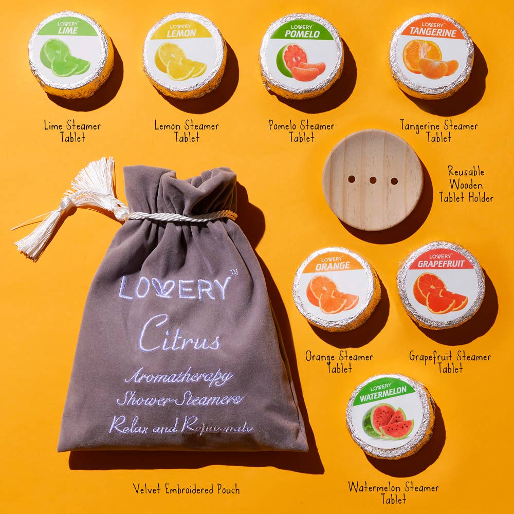 Lovery – wholesale Shower steamer/bomb – Essential Oil Shower Steamer Set, Vaporizing Shower Tablets3