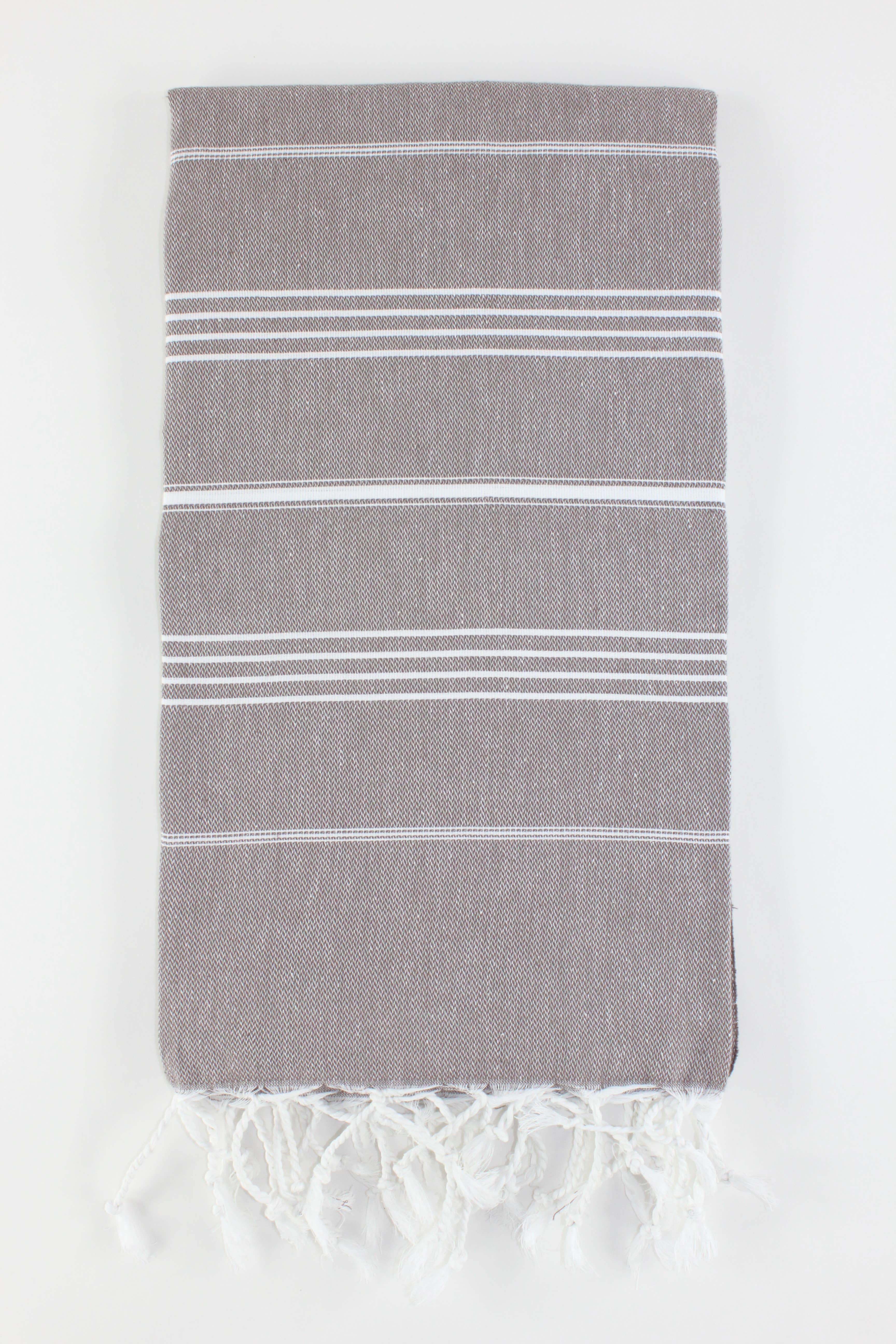 TURKISH LINEN & TOWELS – Engroshandel Strandhåndklæde – Premium tyrkisk klassisk stribet badehåndklæde i bomuld12