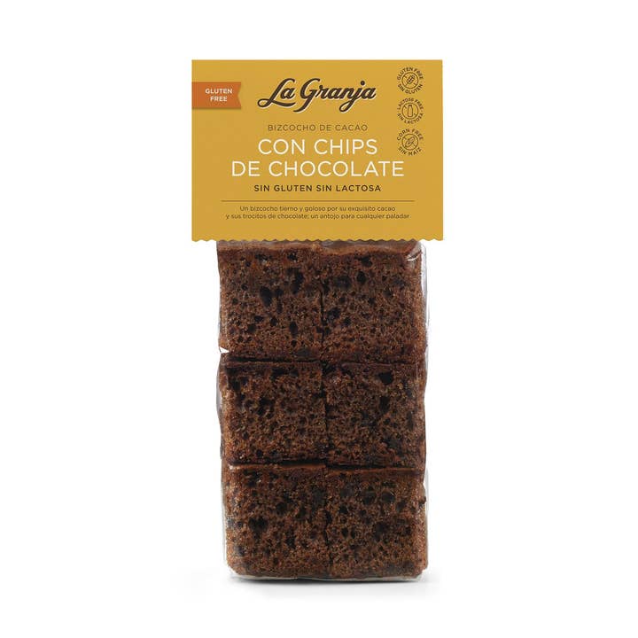 LA GRANJA FOODS 1959 - Wholesale Cake - GLUTEN-FREE CAKE WITH COCOA AND CHOCOLATE CHIPS0